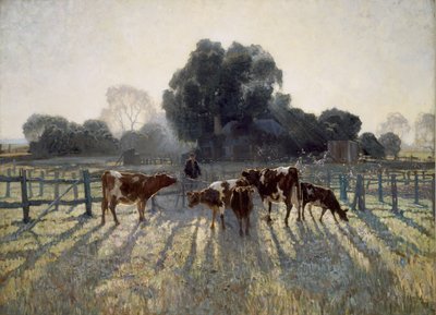 Lentekou door Elioth Gruner
